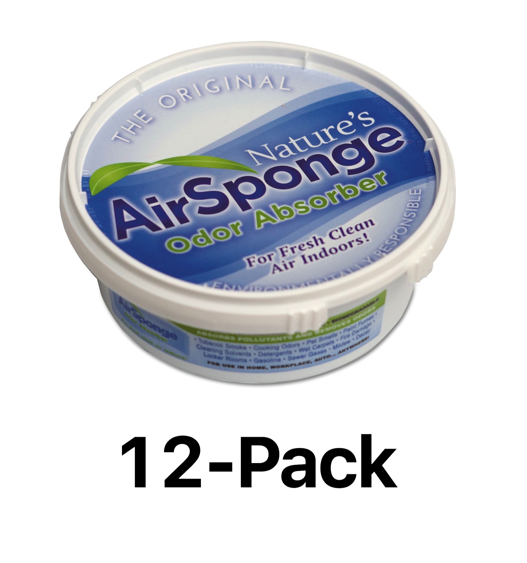 Nature's AirSponge Odor Absorber 8 ounce Air Sponge (Pack of 12) eBay
